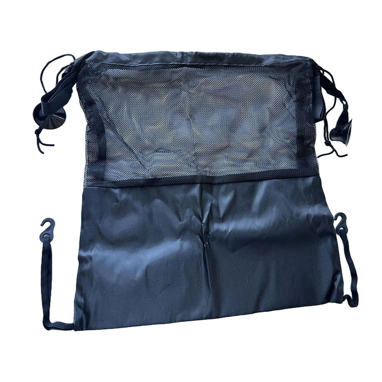 Barnvagn Mesh Organizer Bag med Black Sucker